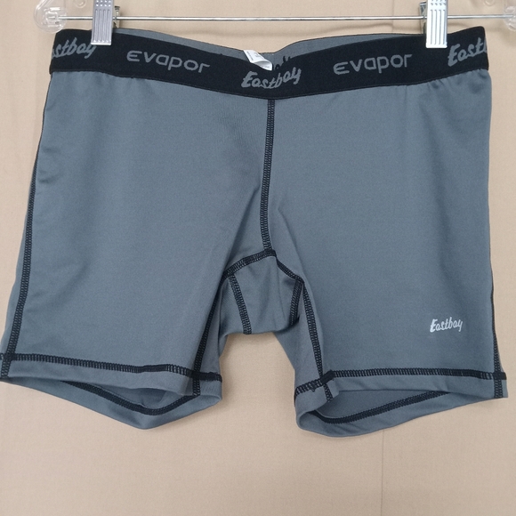 Eastbay EVAPOR Compression Men's Shorts Size L Gray - Picture 1 of 6